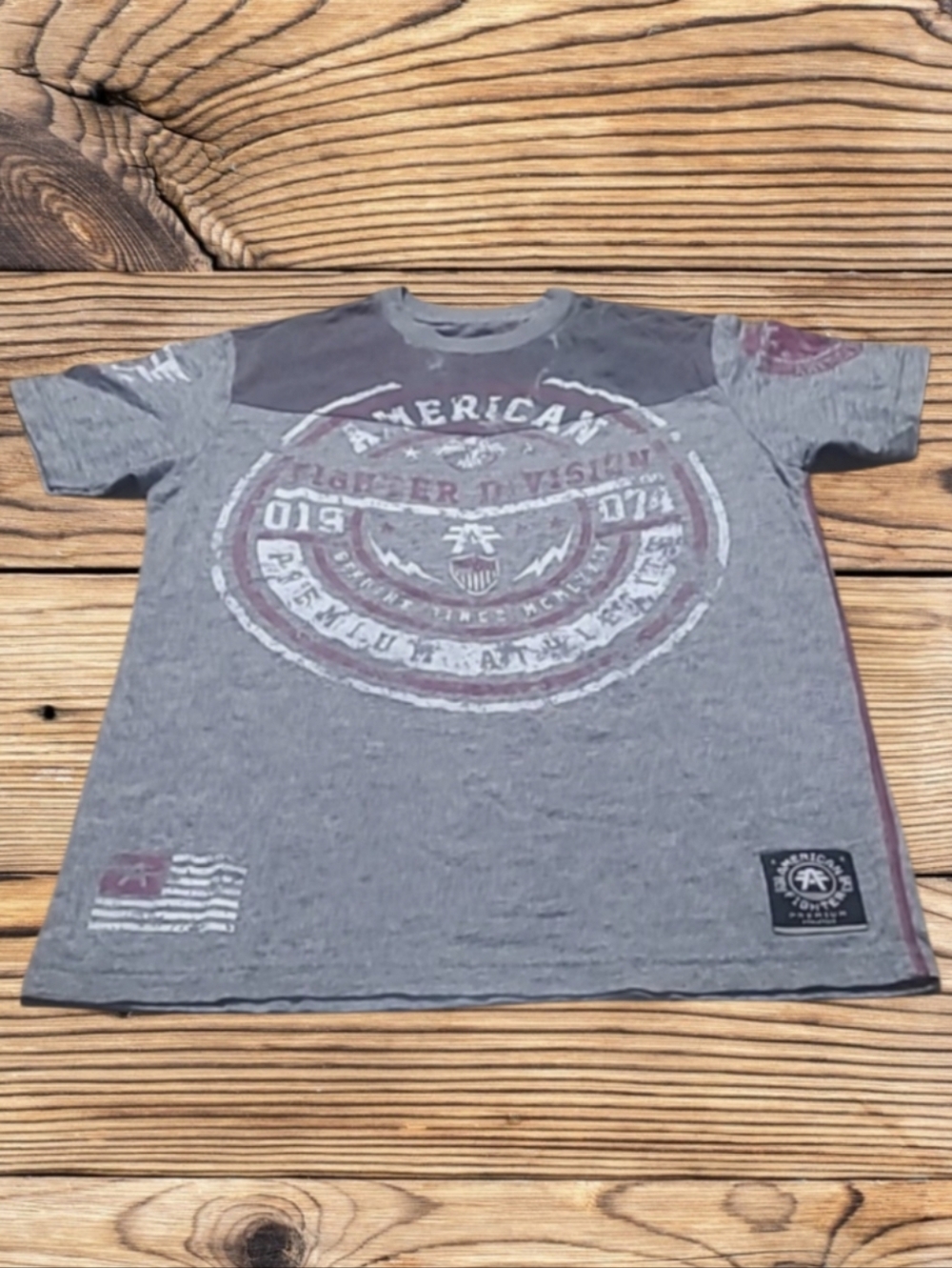 MEN'S AMERICAN FIGHTER BUCKLE SHIRT